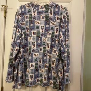 Festive Long Sleeve Women's Top.  (75)
